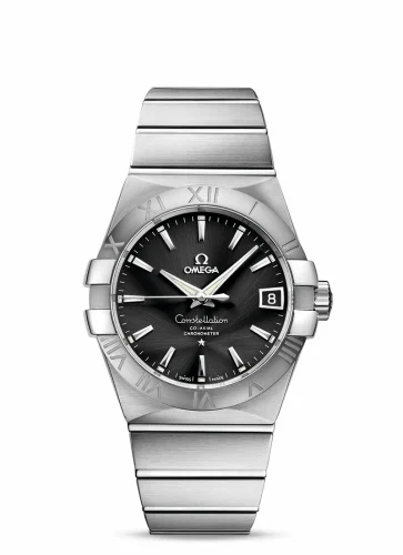 Omega Constellation Co-Axial 38 Stainless Steel / Black 123.10.38.21.01.001 (12310382101001)
